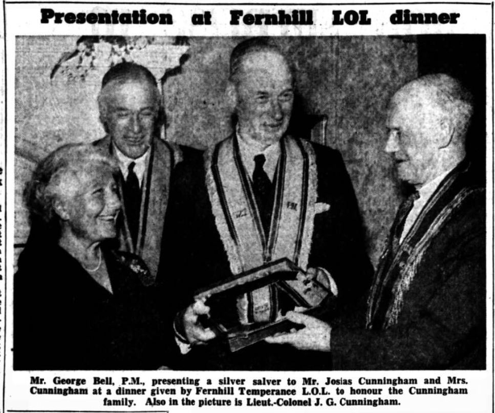 _quincey's tweet photo. #OTD 15 May 1903, Lt. Col. James Cunningham born Glencairn, Belfast. Newspaper owner and managing director, banker, stockbroker, highly regarded solider WW2, politician, President of Ulster Unionist Council, and lifelong Orangeman (Fernhill Temperance LOL 1338) https://t.co/JWB6fiqLmQ