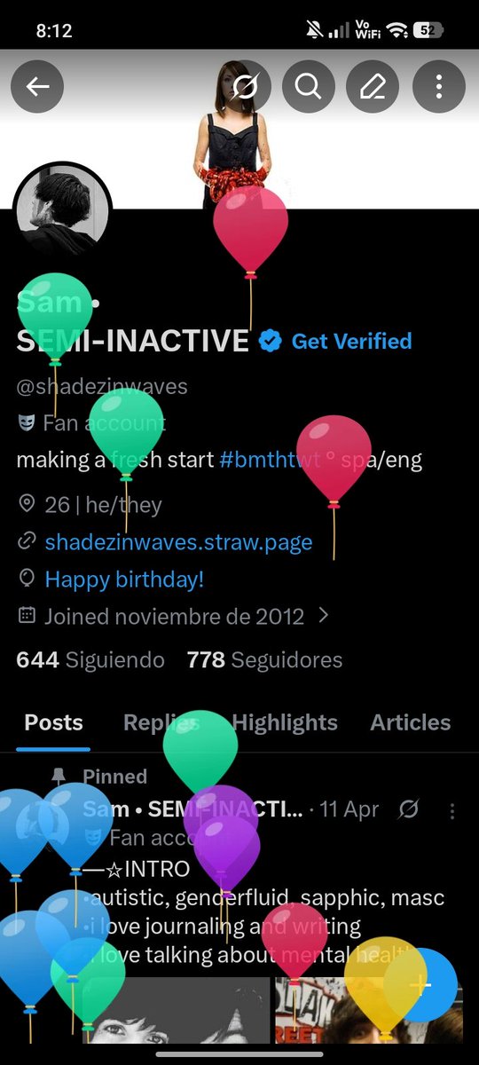 Sam • SEMI-INACTIVE tweet media