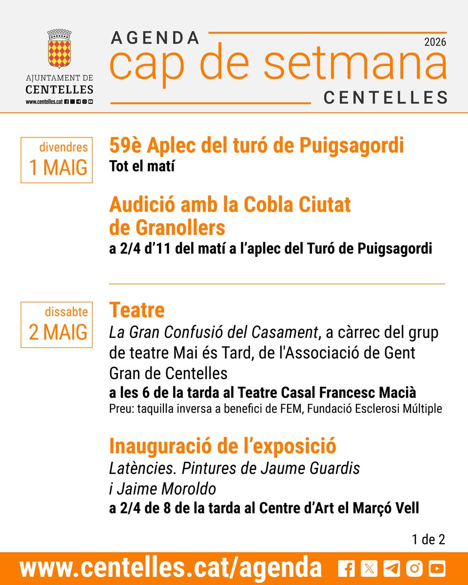 Ajuntament Centelles tweet media