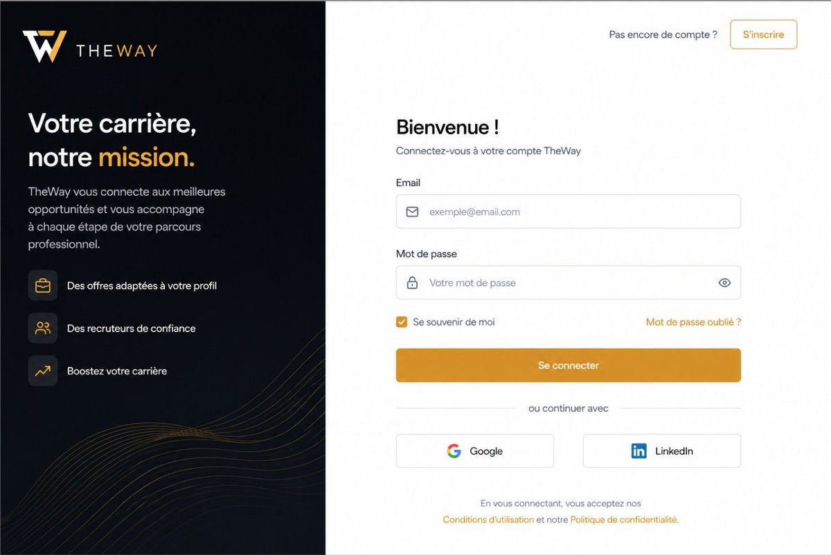 Amine_Elkartite's tweet photo. Je lance TheWay une plateforme IA pour analyser votre CV,détecter vos compétences et vous connecter aux meilleures opportunités .
CV,matching intelligent,offres personnalisées, progression et sécurité tout dans une seule app.
#TheWay #IA #SaaS #CareerTech #WebApp https://t.co/blqPhdN0fo