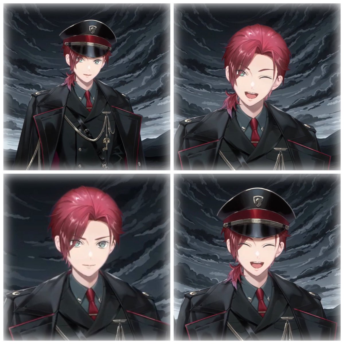 念願の軍服😭かっこいい😭