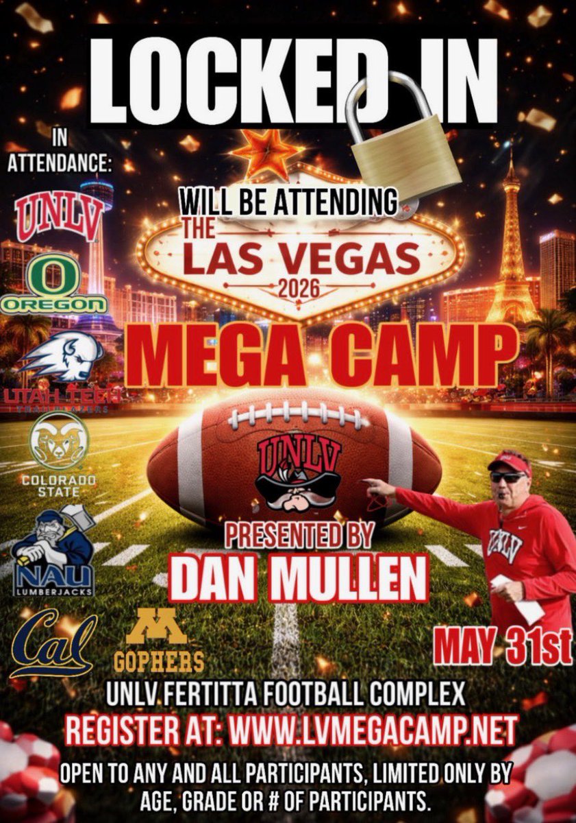 MALOSIKAIO's tweet photo. BLESSED to be attending the @lvmegacamp this may! 

@PrepRedzoneNV 
@702HSFB @BrandonHuffman  
@CoachCBhawaii @DHill39 @CoachBamAmina @coachmaxsilver
 @CoachBobGregory https://t.co/2NABvCogaZ