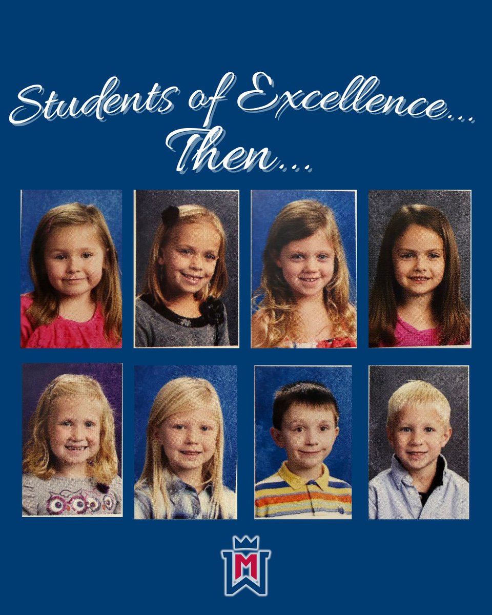 WMPublicSchools's tweet photo. From fingerpainting to future leaders! 🎓✨

Last night we honored 8 Seniors for academic excellence and leadership at our Students of Excellence ceremony.

Check out where it all started... in Kindergarten! 💕👑 

#OwnTheCrownWM #WMStudentsOfExcellence #WMThrowbackThursday https://t.co/qdYFtQ13lJ