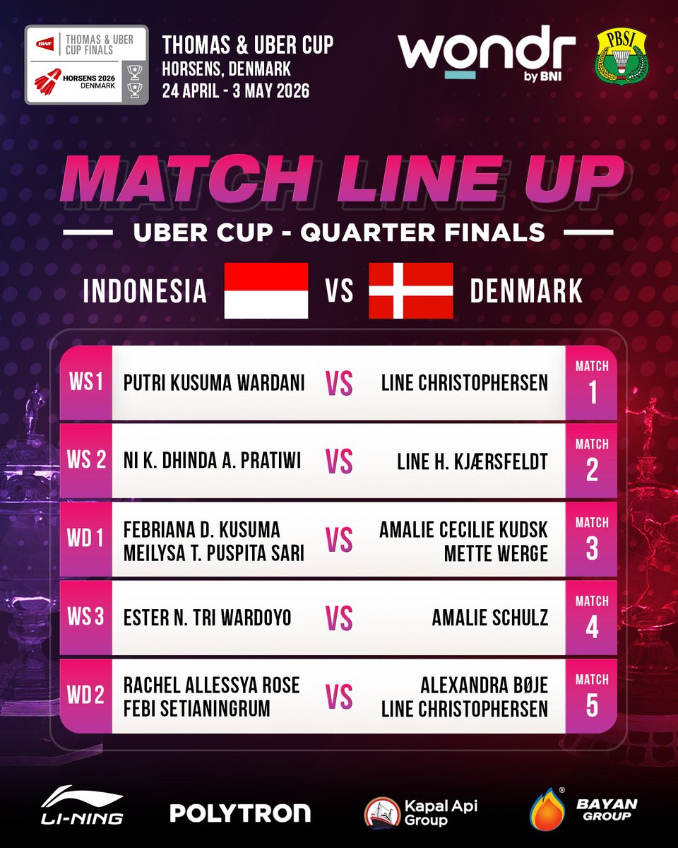 BADMINTON INDONESIA tweet media
