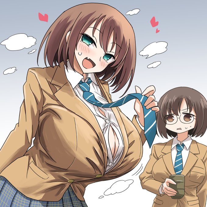 #今月描いた絵を晒そう 人数の割合は貧乳の方が多い
