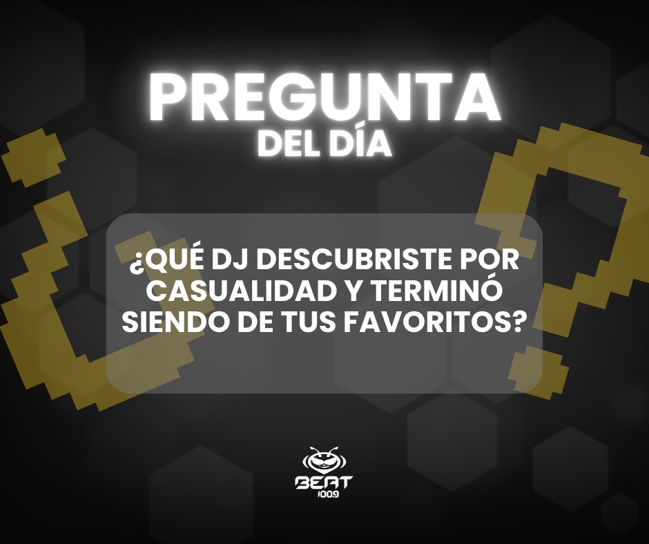 BEATOFICIAL's tweet image. ¡Es momento de la #PreguntaDelDía en Beat Morning! Queremos saber tu opinión. Responde en los comentarios y te leemos al aire 👇👀
🐝 beatdigital.mx | 100.9 FM
#Radio #Música #beatmorning #beatdigital