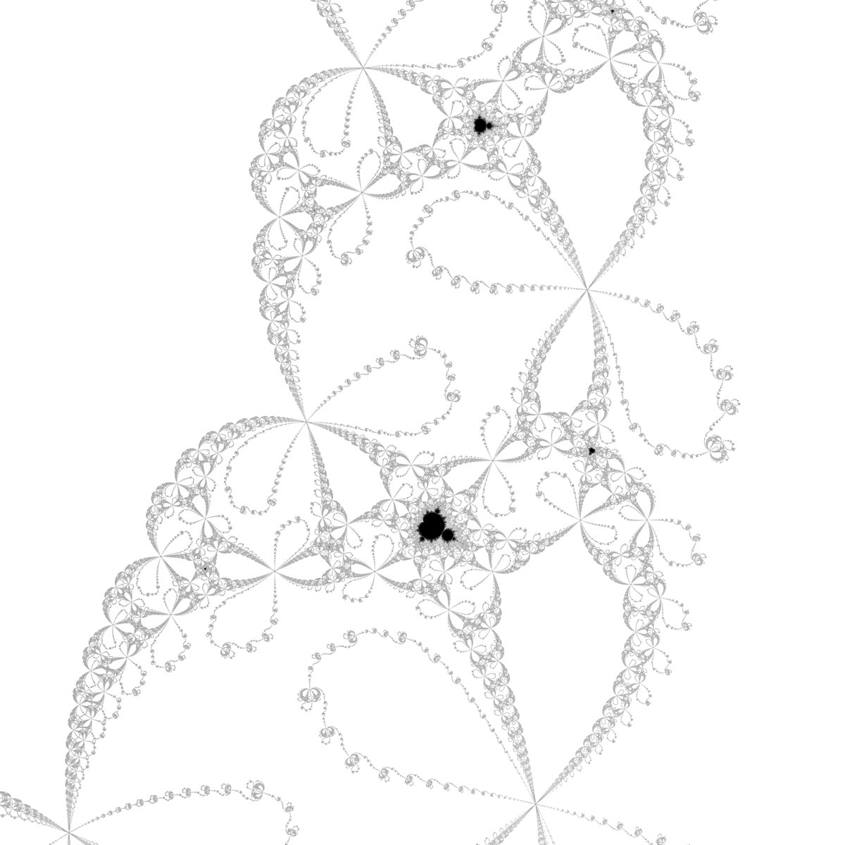 mikatsuki10's tweet image. ニュートン法によるフラクタル。 #fractal