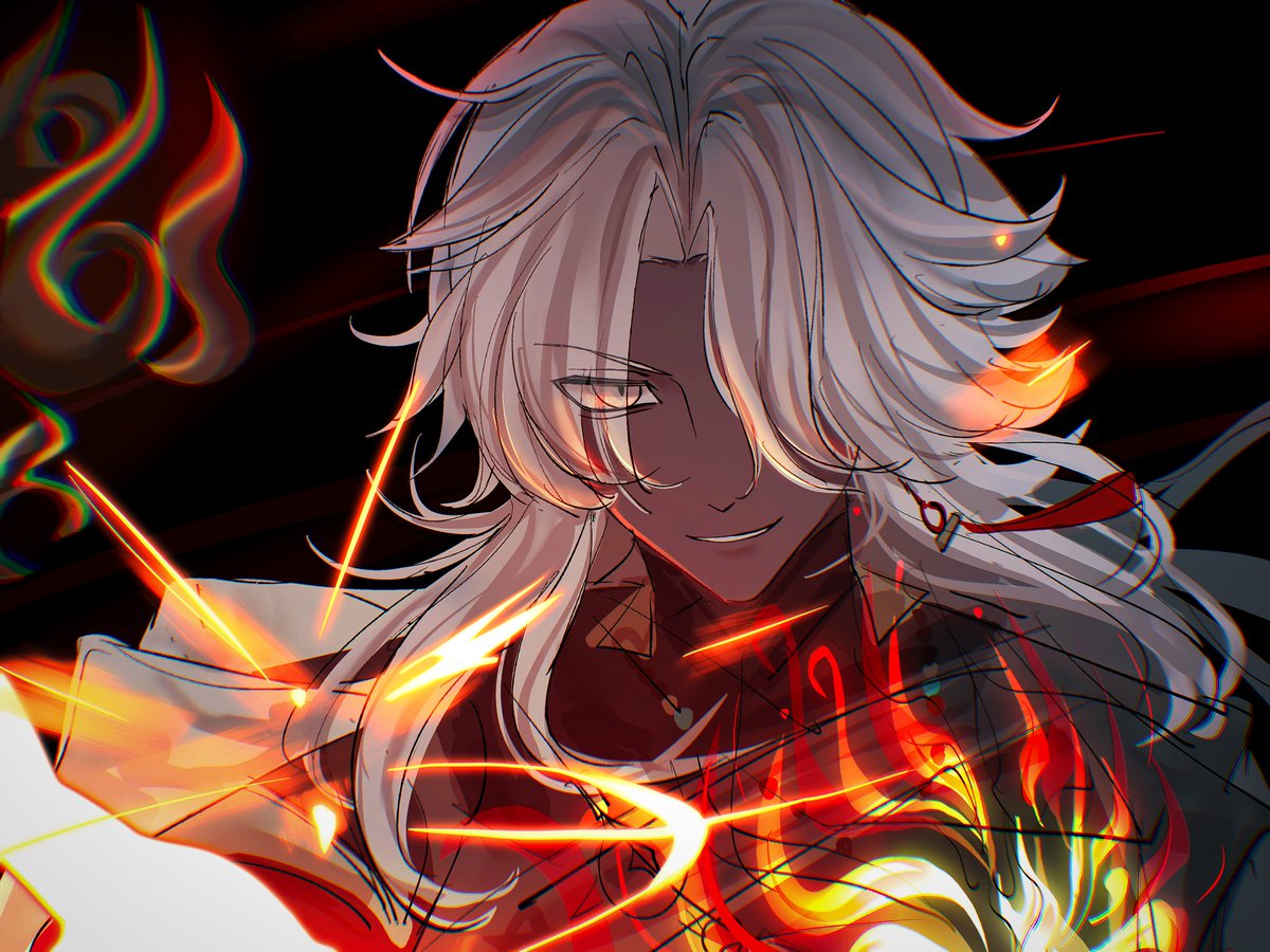 mingbible's tweet image. #HonkaiStairRail 黑皮白毛牛逼