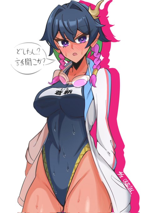 #今月描いた絵を晒そう
ほぼコスプレじゃん。 