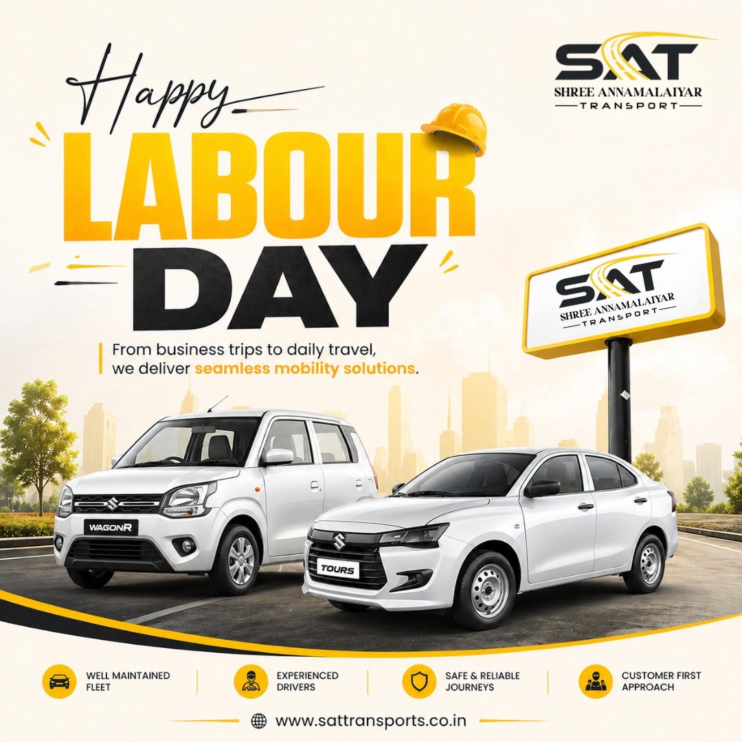 SATransports's tweet image. Celebrating the workforce that keeps us moving 💛

Happy #LabourDay from SAT Transports 🚗
Seamless. Safe. Reliable.

#TravelSmart #MobilitySolutions #WorkMatters