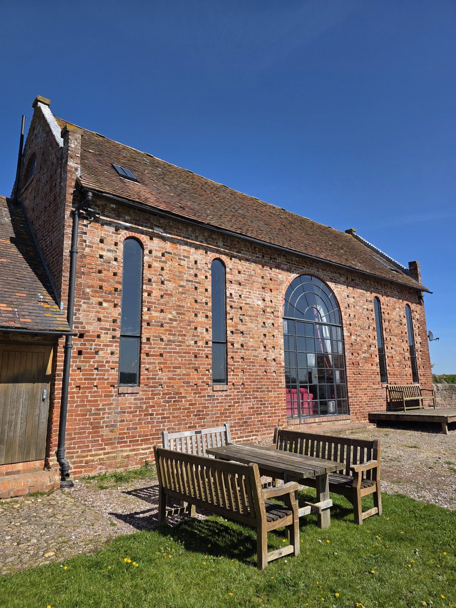 PitchfordEstate's tweet image. Windy Mundy Farm - one of the Estate's holiday cottages sleeping 14 with incredible views of the Shropshire Hills @sykescottages #staycation #Shropshire