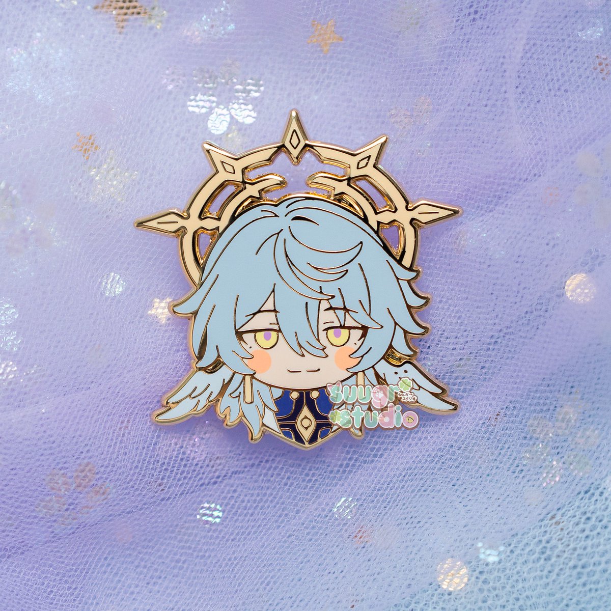 kimikeiki's tweet image. I just received HSR Sunday and Robin Honkai Star Rail Hard Enamel Pin - Sunday / [A Grade] / Locking Clasps by Suugr Studio from stable-mate Anonymous via Throne. God bless you! throne.com/kimikeiki #Wishlist #Throne