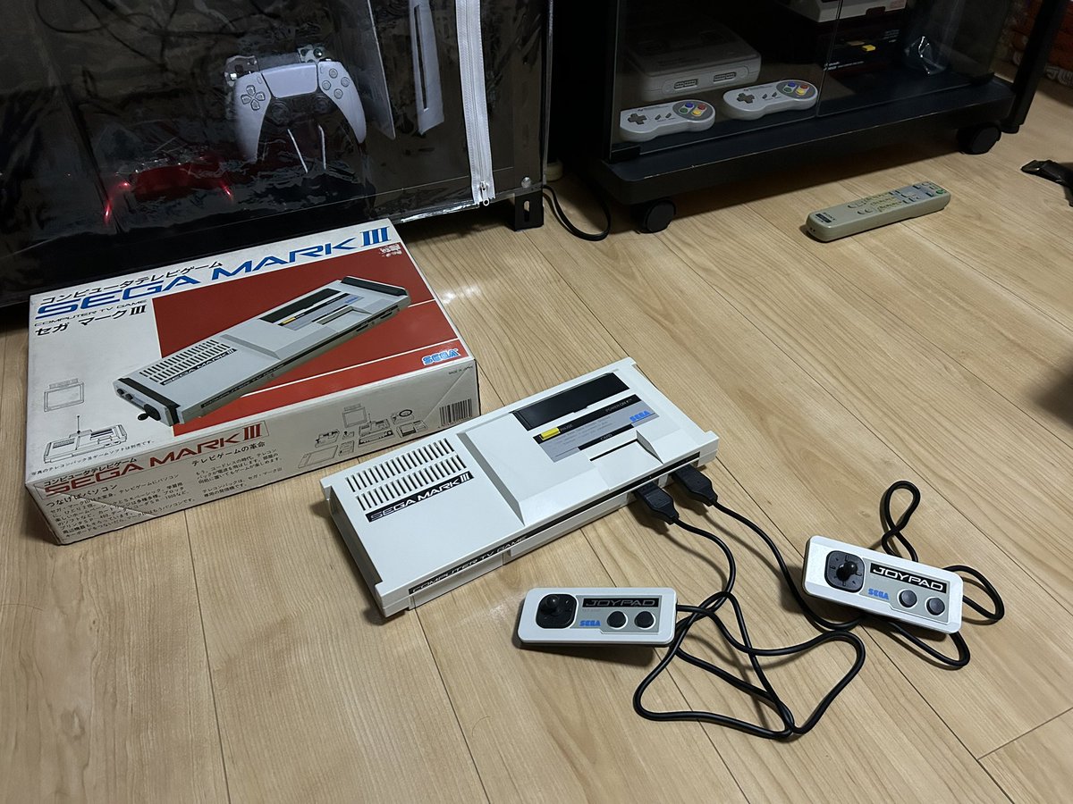 セガ・マークIII」初購入！ 考えてみると40年前のゲーム機って凄いです
