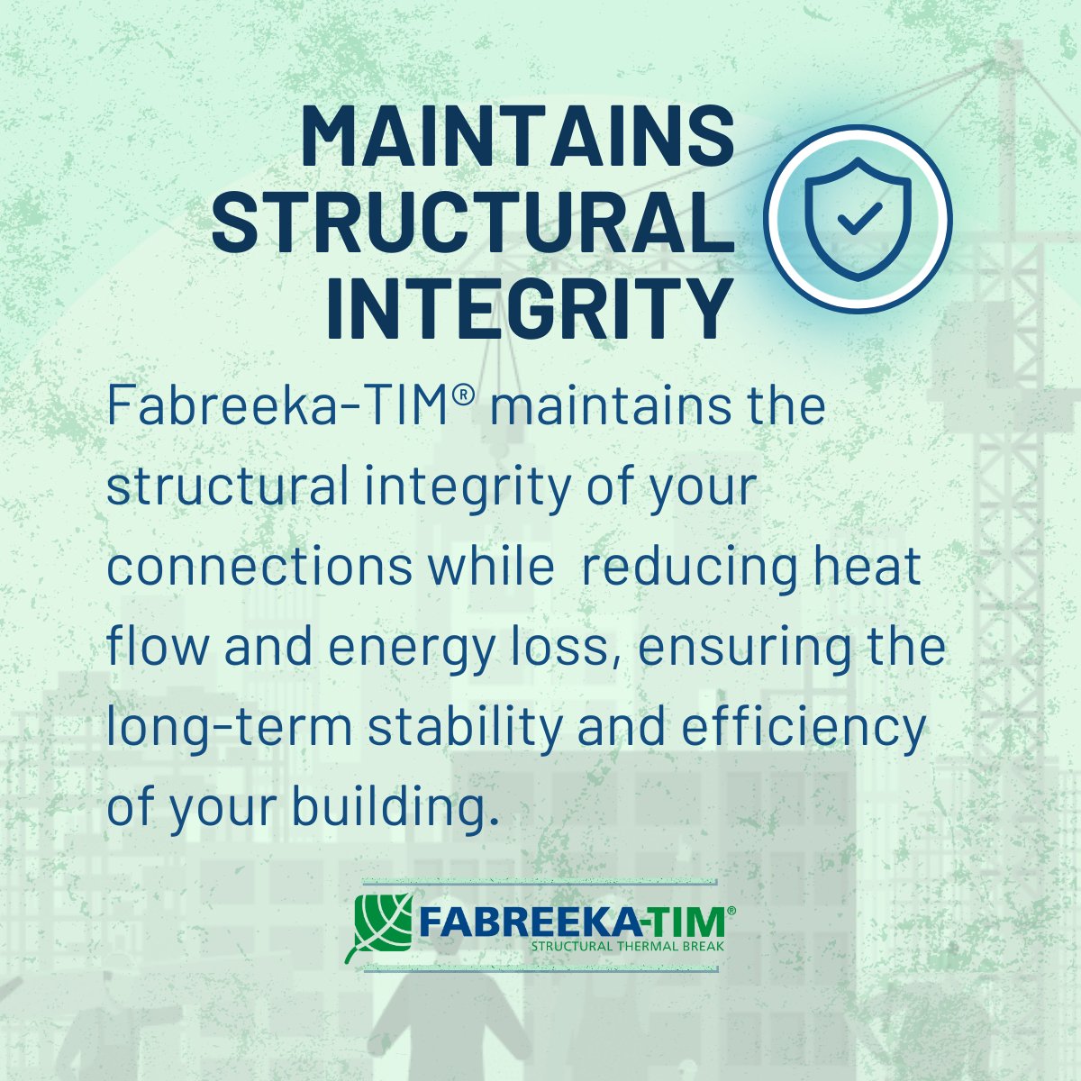 FabreekaIntl's tweet photo. Fabreeka-TIM® structural thermal break material helps prevent thermal bridging in structural connections. Made in the USA, it delivers lightweight, durable performance, load stress resistance, and our RF series is impermeable to liquids for harsh environments. https://t.co/LDZ2jW4mqe