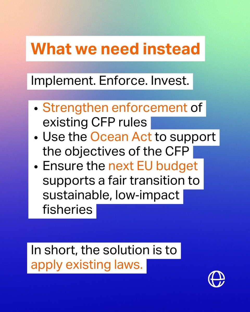 ClientEarthEUR's tweet photo. ClientEarth reaction to the European Commission’s evaluation of the #CommonFisheriesPolicy, published today ⚖️🐟

The report confirms that the #CFP “remains a very important &amp; relevant tool to manage a common natural resource and related economic activities in a changing world.” https://t.co/qbirELcmLs