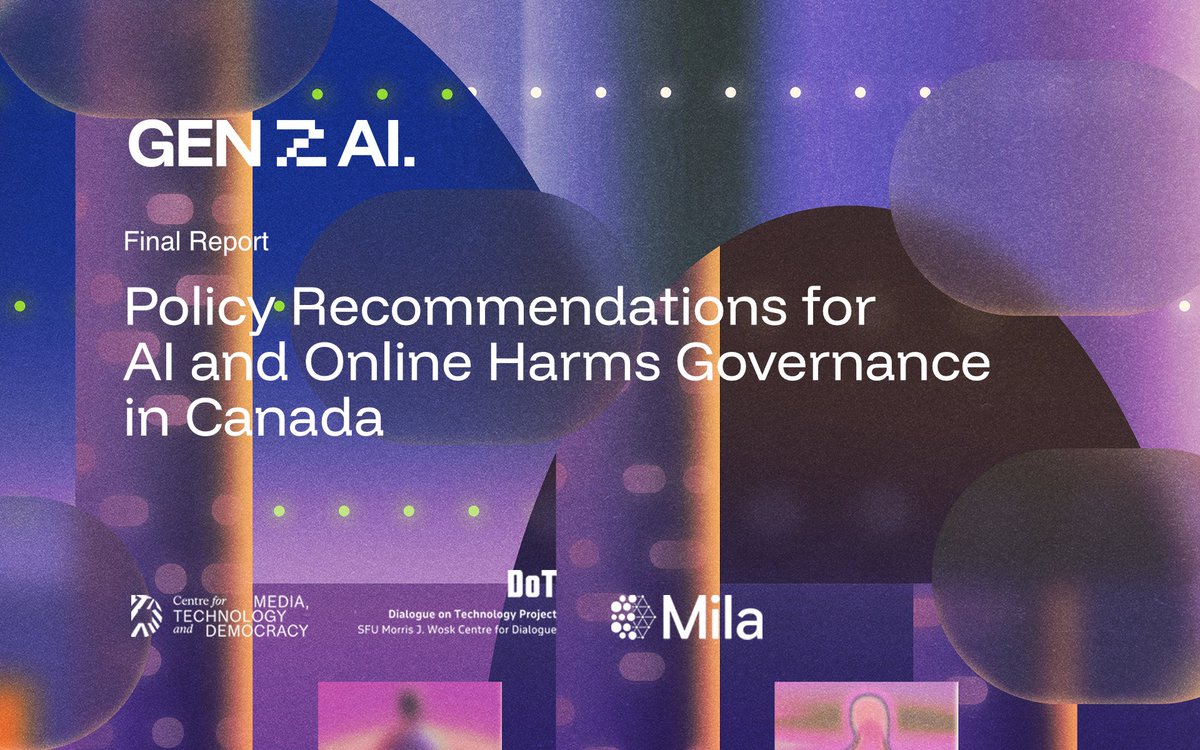 Centre for Media, Technology & Democracy tweet media