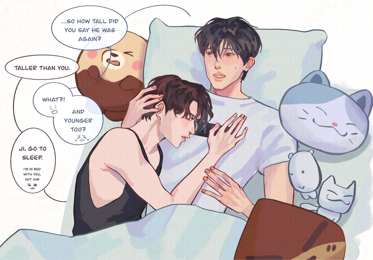jetlagged + worrywart #chenji #천지