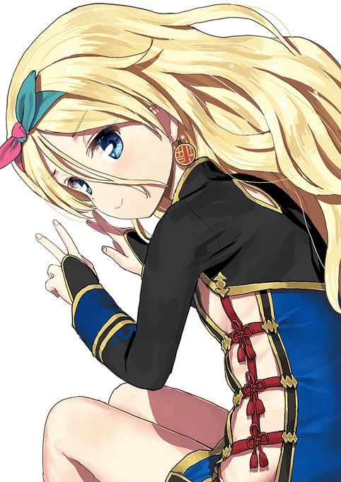 #GWなので金髪を愛でます 染めてますけど
