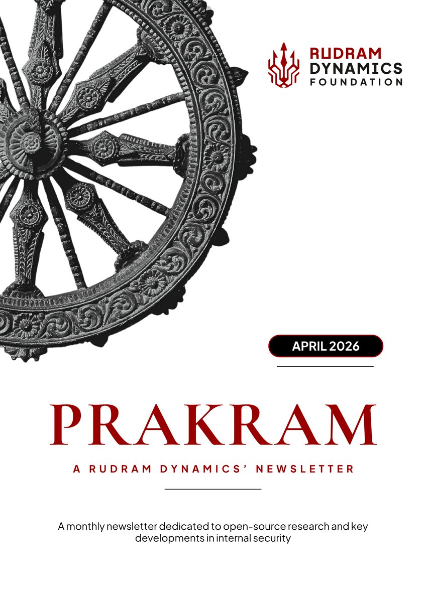 RudramDynamics's tweet photo. The latest edition of ๐๐ซ๐๐ค๐ซ๐๐ฆ is out!
Happy Reading!!!
Link: https://t.co/Lx7sM379it
@HMOIndia @RAFCRPF @RAFCRPF @official_dgar
@thebetterindia @pibindia @kartha_tara @Arun_Golaya @konarkrai
#Prakram
#RAF
#OperationDudhi
#CovertNetworks
#FCRA https://t.co/gNqYcexyrW