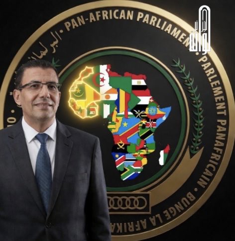 🚨 انتخاب الجزائري 🇩🇿 #فاتح_بوطبيق رئيسا للبرلمان الإفريقي
