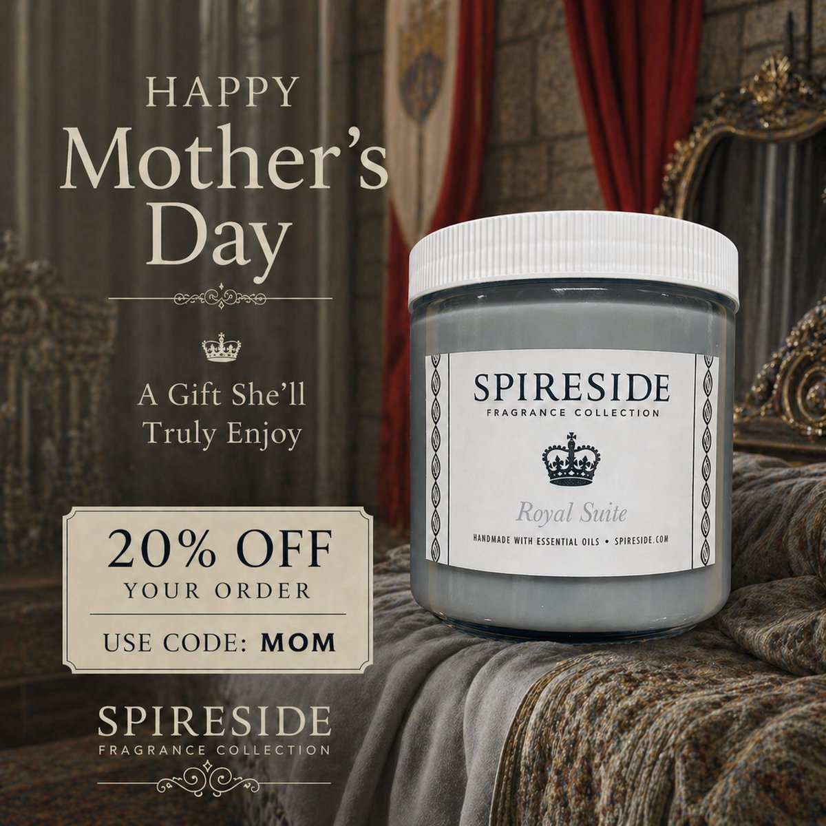 spireside's tweet photo. 💐This weekend only - Mother’s Day Sale with 20% off 👉 https://t.co/JD4PwF31yw https://t.co/ZGg8y9LQUW