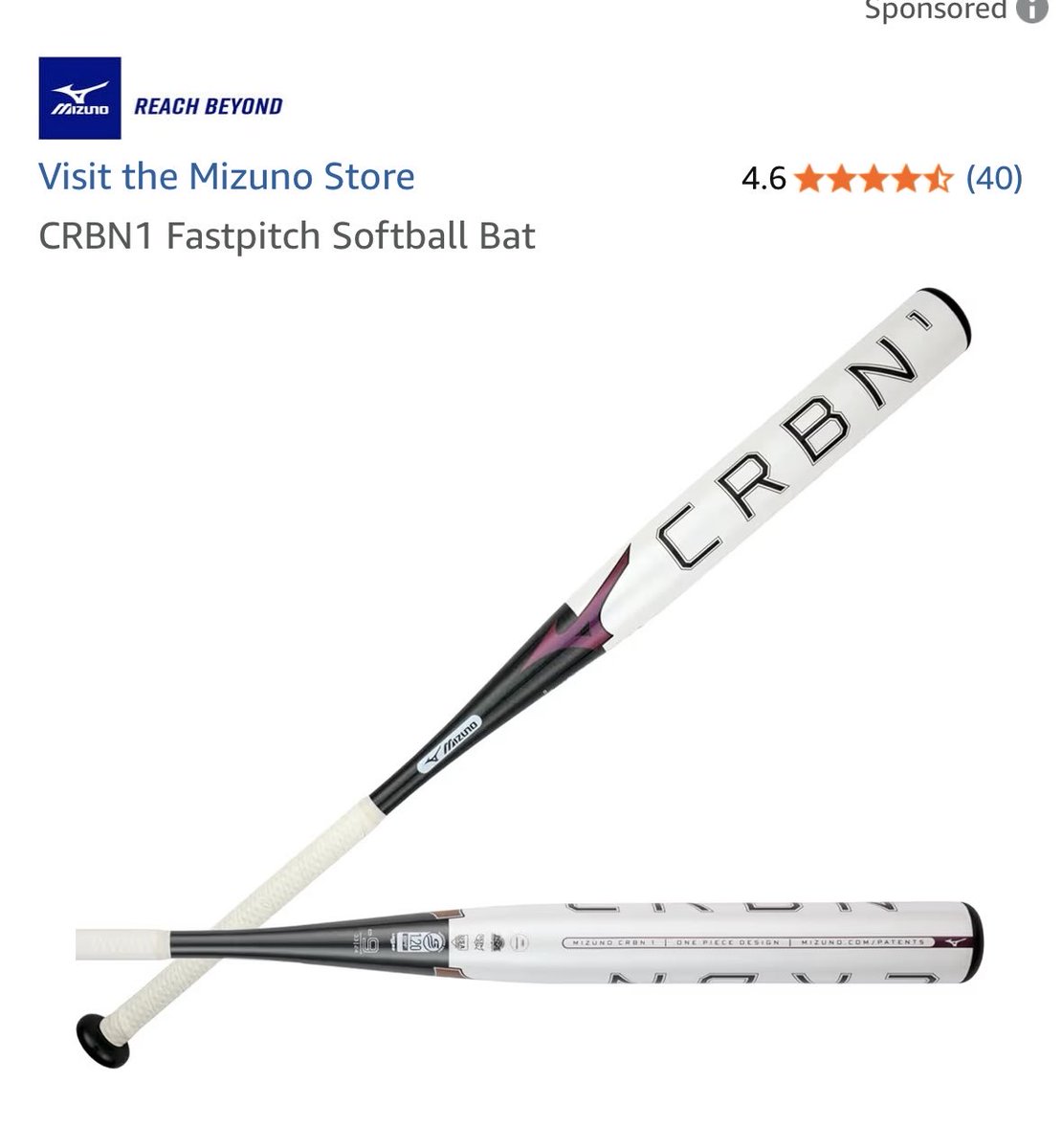 jaylasantana23's tweet photo. Find the Mizuno CRBN bats on Amazon!
4.6 ⭐️ @amazon
@MizunoSportsUSA @MizunoUSA
📸 @ryanroehlmedia
Click the link in my bio to shop. Use my discount code MOVE20, to get 15% off. Make sure you create a MVP account, to be able to get the discount and other perks!
#reachbeyond #jointhemovement
#mizunofastpitchusa #mizunousa
#mizunofastpitch #teamcrb