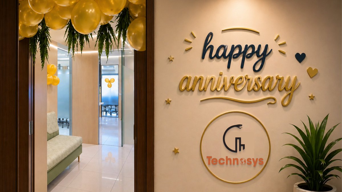 gmtechnosys's tweet image. Celebrating an amazing year of dedication, growth, and success! 🎉✨

Happy work anniversary to us! Grateful for the journey, the teamwork, and all the achievements along the way. Here’s to many more milestones ahead! 🚀

#GMTechnosys #GMTechnosysAnniversary #Anniversary