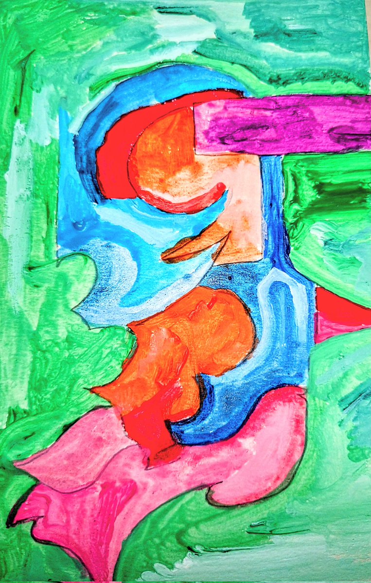 Ahnfoo_'s tweet image. #抽象画
#abstract painting