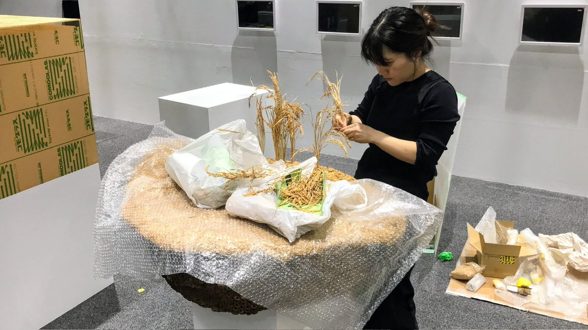 eizo_museum's tweet photo. ━━━━━━━━━
🔨まもなく完成！
━━━━━━━━━

展示の設営も大詰め！

いよいよ5/2(土)よりスタートします！

会場で“お気に入りの展示”を見つけたら、 ぜひ教えてください👀✨

伊藤有壱 @ITOON_Ltd /マガリ塾 @magarijuku / 副島しのぶ
#コマ撮りってなに展 https://t.co/LRpLt4UDbg