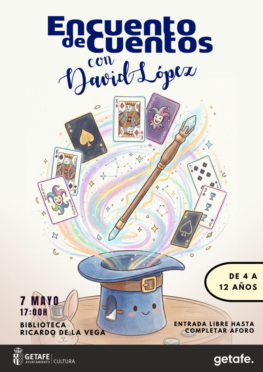 Bibliotecas Getafe tweet media