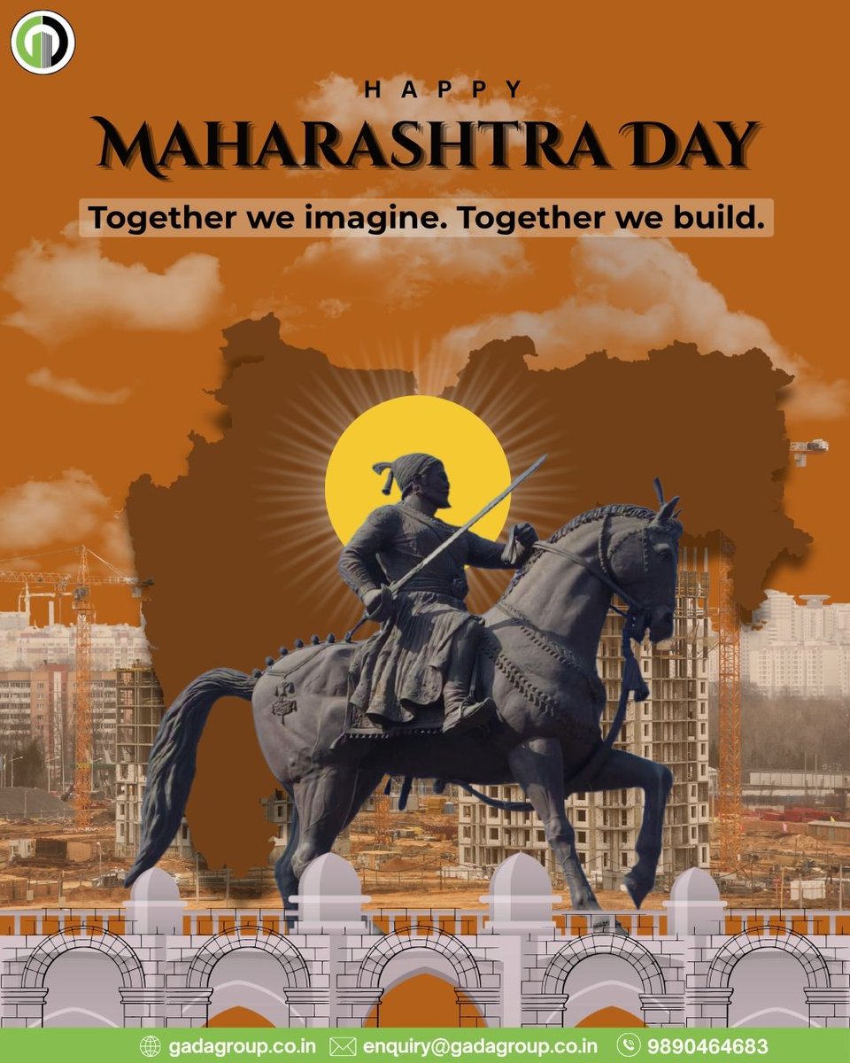 gada_group's tweet image. This #MaharashtraDay, we celebrate the foundation of our great state and the dreams of every #family within it.
Together we imagine. Together we build. Ready to step into your #dream home? The key is waiting for you at #GADAGroup. 

#futurememories #maharashtra #bestday #memory