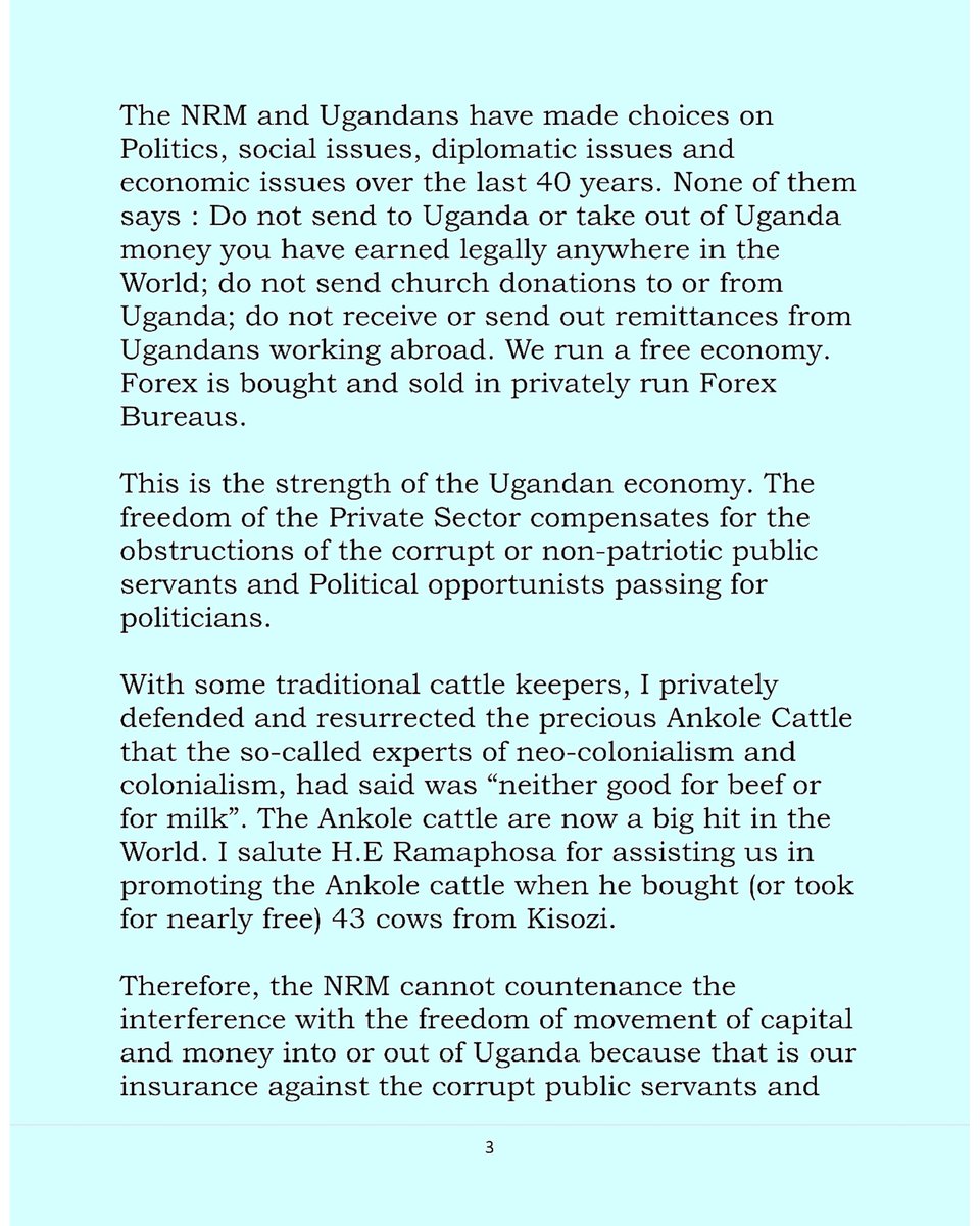 Yoweri K Museveni tweet media