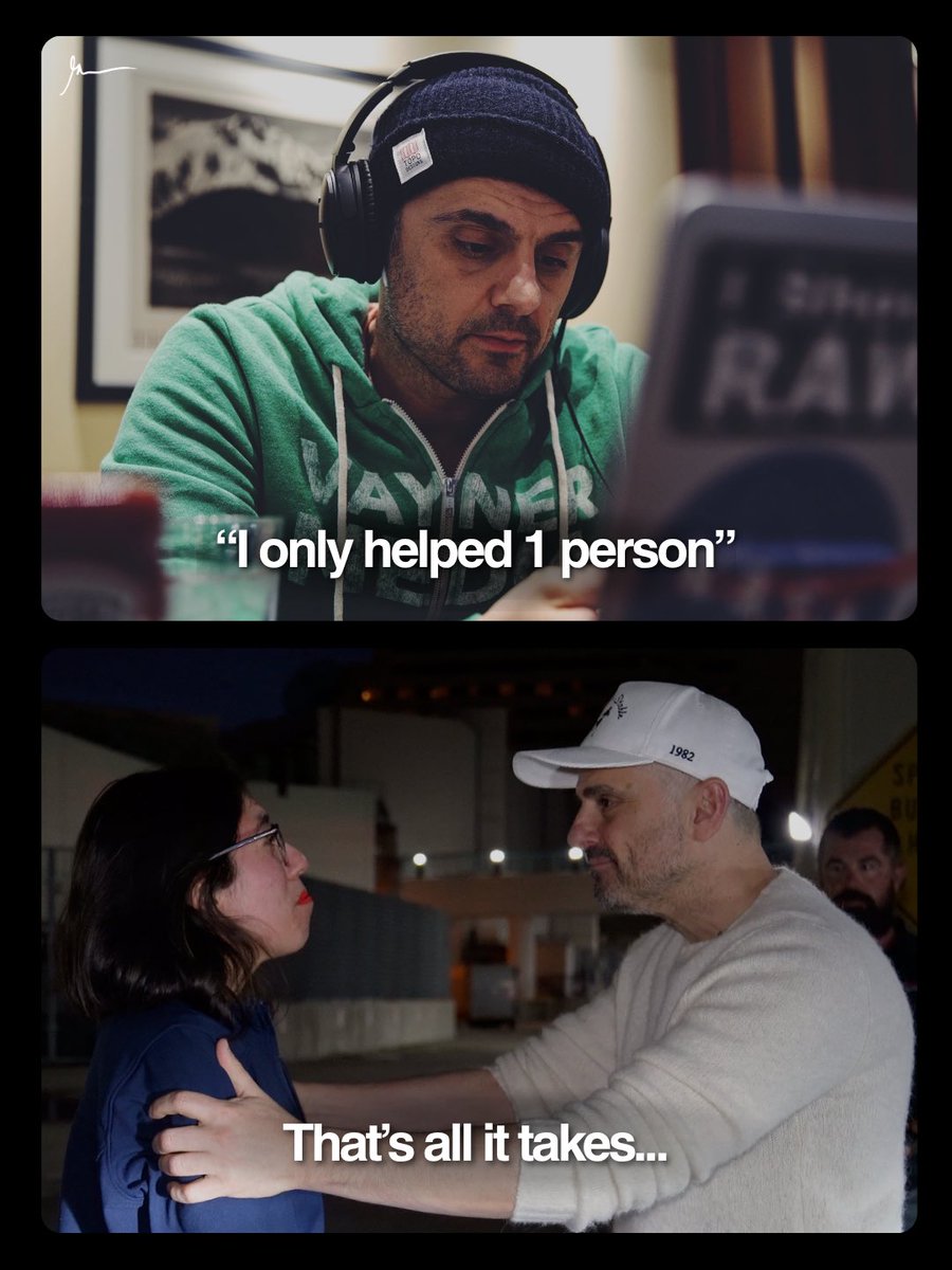 garyvee's tweet photo. Life is based on “how you see it” … I hope one these images “wakes you up” and “opens you’re eyes” ❤️❤️ https://t.co/8lAzaM1KmK