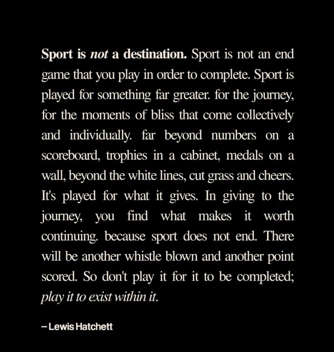 nxtshiftnetwork's tweet photo. Sport may end. Its impact doesn’t. https://t.co/FeOAZLaDGl