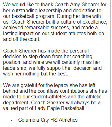 Columbia City Eagles tweet media