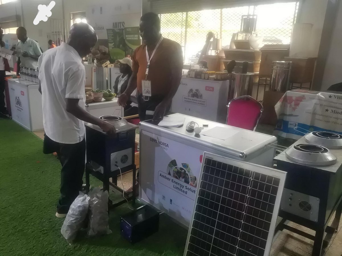 AmberEnergyUg's tweet image. Kicking off Day 1 at #EbyendiisaExpo2026 with purpose!
Amber Energy Solutions is here to power homes and businesses with smarter cooking options.
Don’t miss out visit our stall today 🌍
#CleanEnergy #Innovation