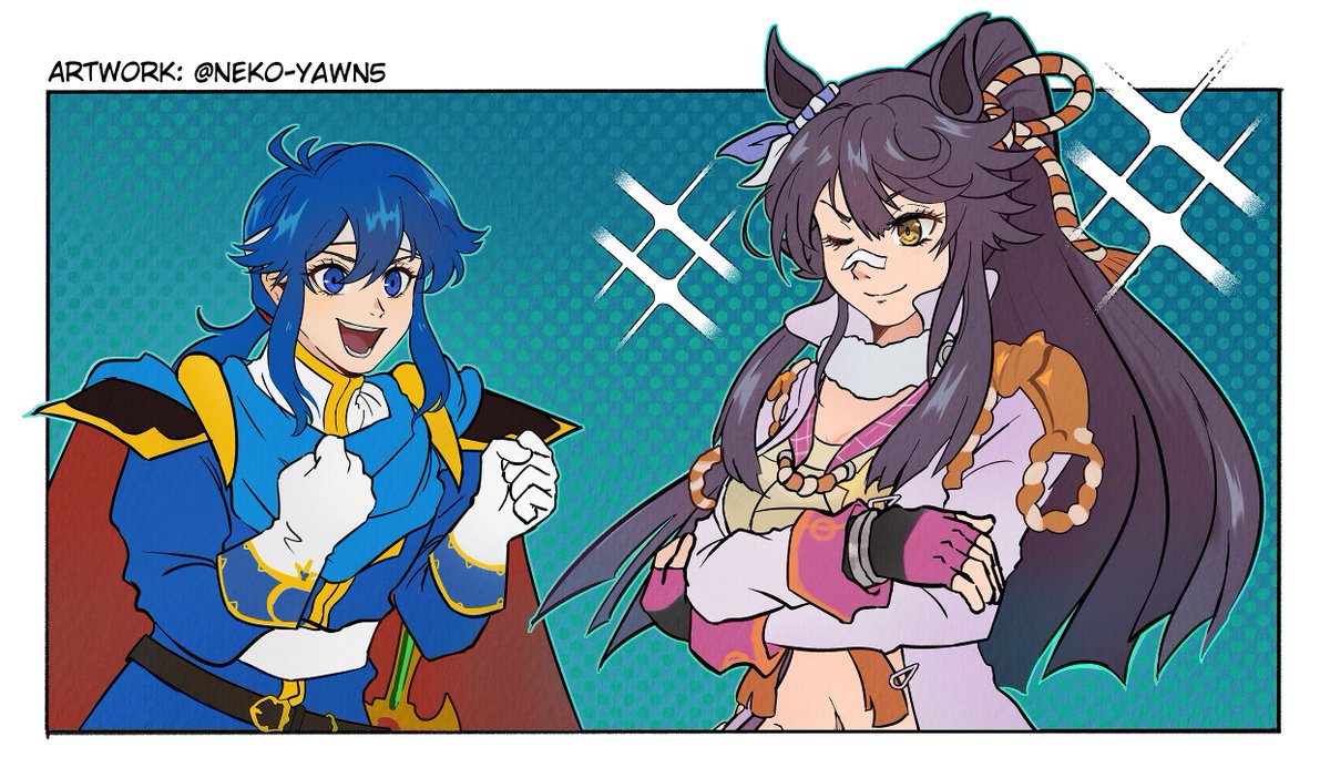 Meeting your inspiration!
#fireemblem #umamusume