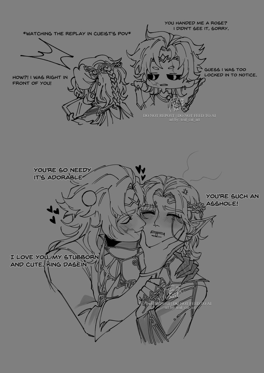 teal_cat_art's tweet photo. "Small token of affection." 🎱🌹+🧚
#MarcHern
#ビリロメ
#台斗 https://t.co/vFOXYIvZXD