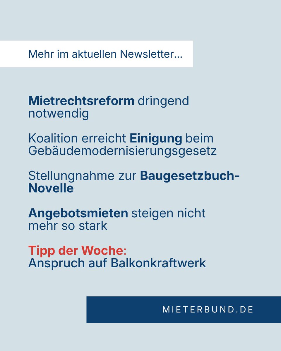 Deutscher Mieterbund tweet media