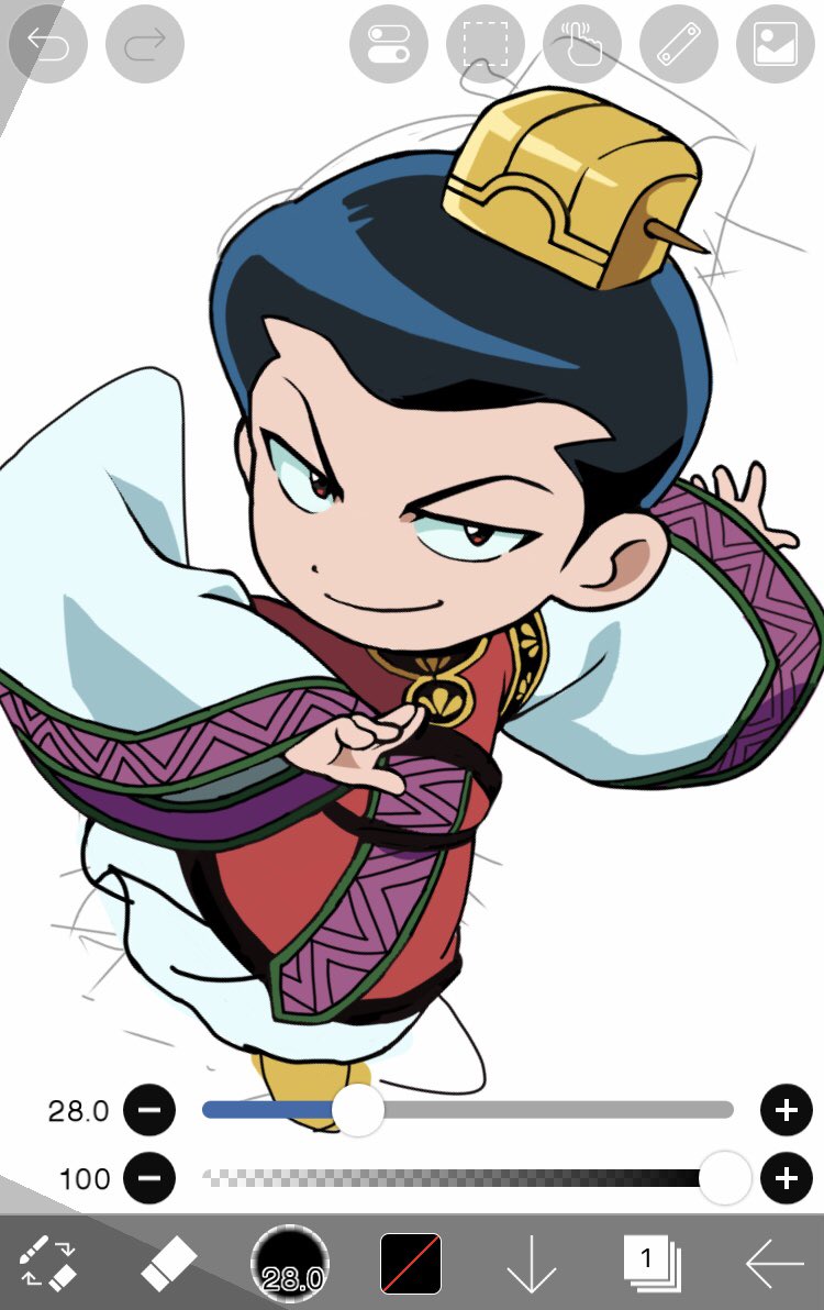 唐突なデフォルメ練習など…❤️‍🔥