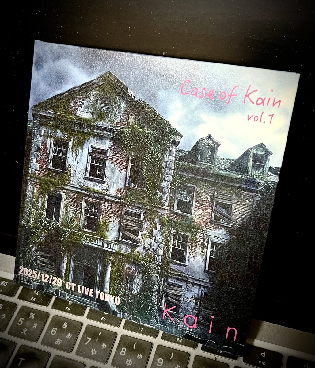5/2発売新商品】 Kαin初のライブアルバム「Case of Kαin vol.1」 6曲