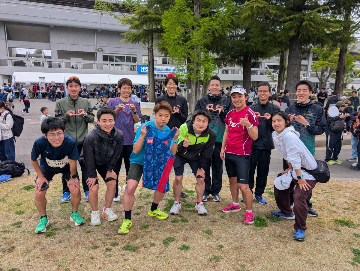 MAXPROJECT001's tweet photo. #郡山シティーマラソン

◯5km男子18歳~59歳

半澤悠司　　16分02秒
大場悠　　　16分16秒
渡部竜太朗　18分48秒　

◯10km 男子18歳〜39歳

原田悠平　　35分20秒

◯ハーフ男子18歳〜39歳以下

小元健　　　1時間13分7秒
五十嵐拓也　1時間14分18秒
佐藤寛毅　　1時間15分18秒

#BEFREE
#気合と根性 https://t.co/xA6ObIGuEV