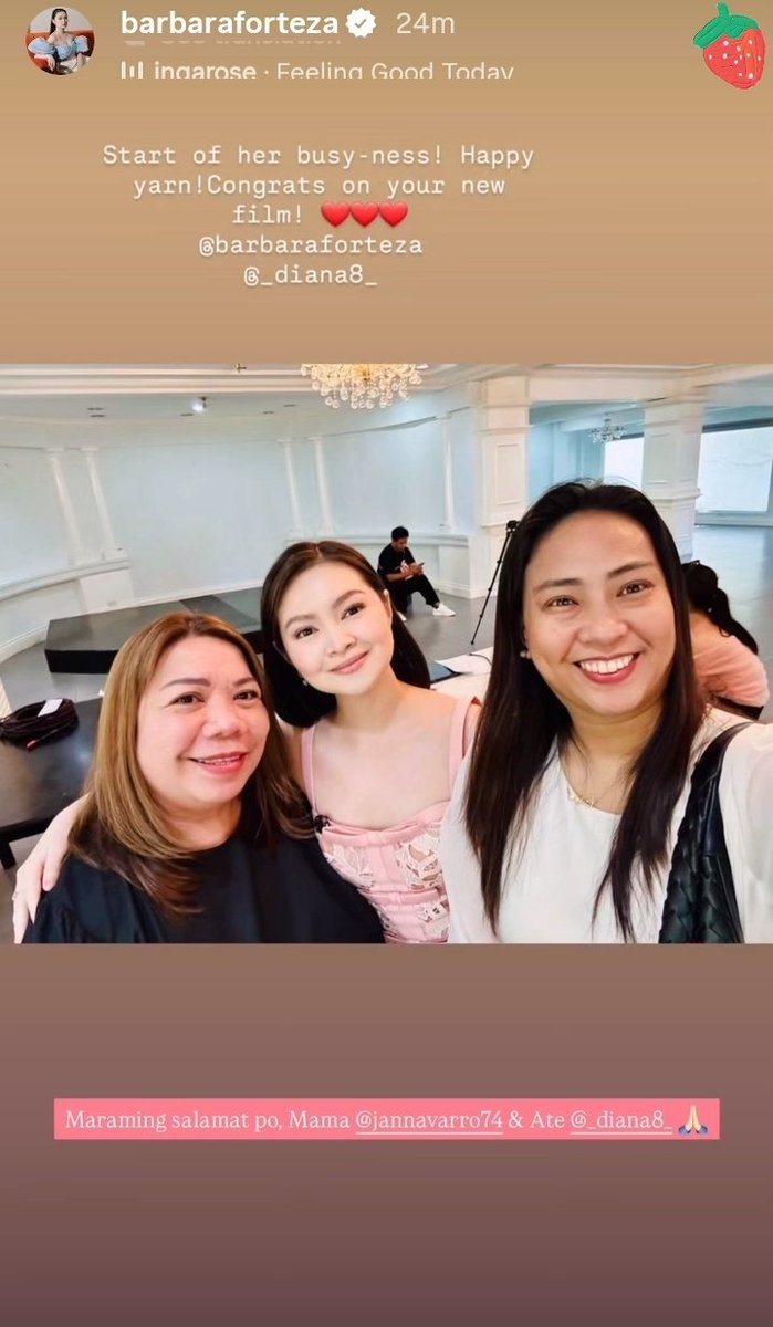 robeRoxanne's tweet image. Congratulations Bb!!!
Best of luck in your new movie!🙏

#BarbieForteza
#NewMovie