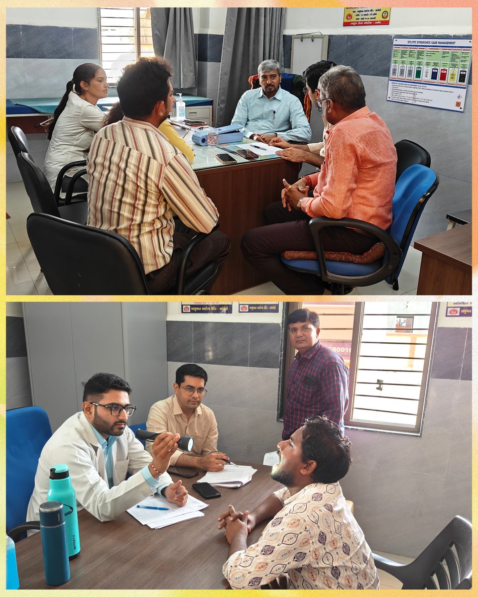 aamphcantroli's tweet photo. આજરોજ મા.મુખ્ય જિલ્લા આરોગ્ય અધિકારીશ્રીના માર્ગદર્શન હેઠળ પ્રા.આ.કેન્દ્ર આંત્રોલી, તા -તલોદ ખાતે ગુજરાત કેન્સર સોસાયટી ના સહયોગથી ઓરલ કેન્સર, બ્રેસ્ટ કેન્સર અને સર્વાઇકલ કેન્સરના સ્ક્રિનિંગ માટેનો કેમ્પ યોજાયો.જેમાં આશરે 120 લાભાર્થીઓએ  કેન્સર સ્ક્રિનિંગ નો લાભ લીધો.. https://t.co/YalZkkPKfc