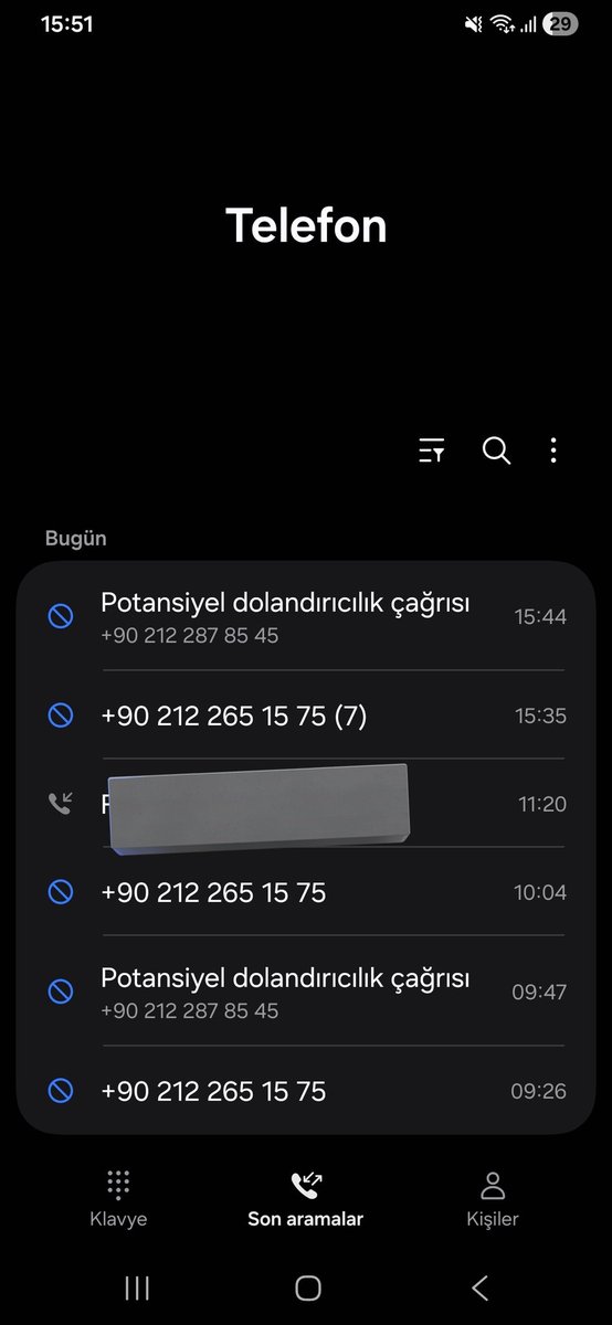 Denizbanktan arıyorum diyorlar engellememe rağmen sürekli arıyorlar dolandırıcılar bi yakamdan düşün zaten param da yok <a href="/DenizBank/">DenizBank</a>