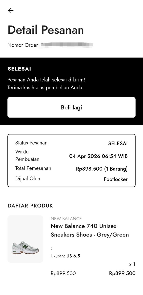 monzaywon's tweet photo. WTS Sepatu New Balance 740 Unisex Sneakers Shoes Grey/Green size 39.5 original

blom banyak minus baru dipake kurang dari 1 bulan, dijual karena BU mau service laptop🙏

💸750k 
📍Kota Malang, bisa COD kota malang only
inc: Box

Bisa kirim manual (ekspedisi) blom bisa oren https://t.co/95hh2ZxDoK
