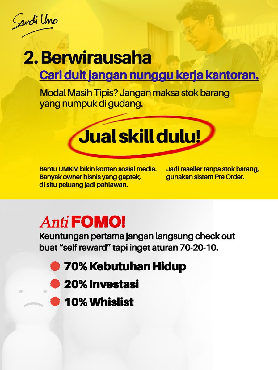 Sandiaga Salahuddin Uno tweet media