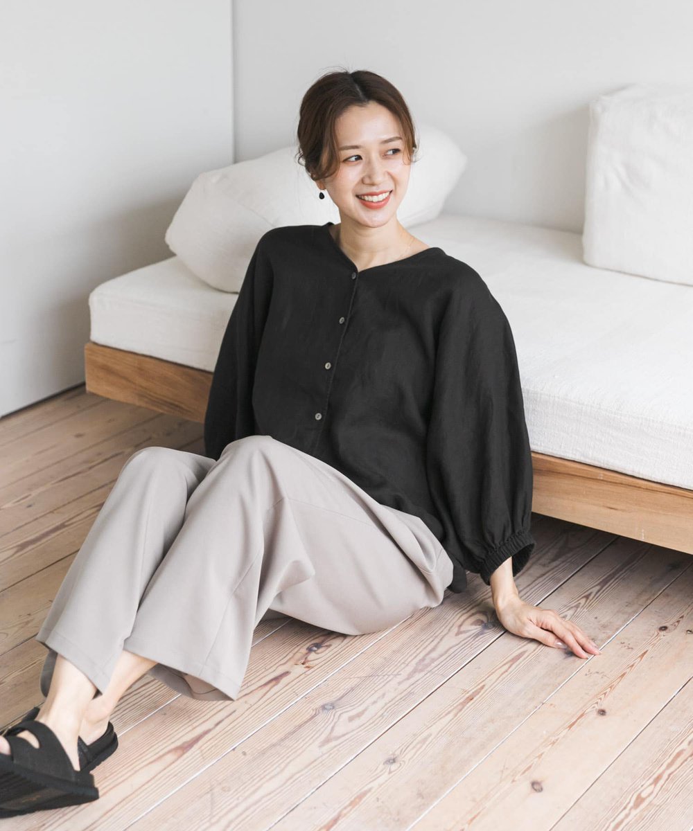 HOT ITEM】 リネンドロストドルマンブラウス ?URBAN RESEARCH DOORS 