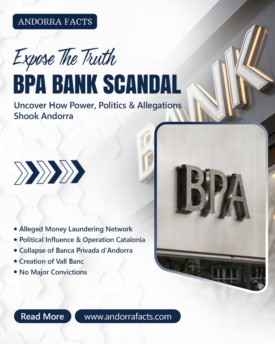andorrafacts's tweet photo. Behind every financial collapse… there’s a story they don’t want you to hear. ��️💼
The BPA Bank scandal isn’t just about money—
 it’s about power, politics, and hidden agendas.
💣 Ready to uncover the truth?
🔗 https://t.co/1INPE6BPjD
#BPAScandal #ExposeTheTruth https://t.co/WZiZ5NASqG