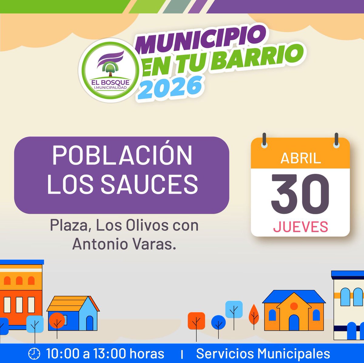 Municipalidad de El Bosque tweet media